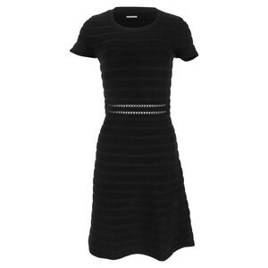 Michael Michael Kors Bandage Knee-Length Dress in Black Viscose